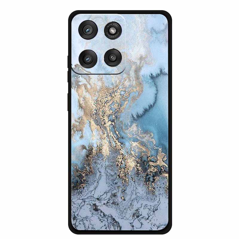 For Motorola Edge 60 Stylus Case Marble Painted Silicone Back Cover Case for Edge 60 Stylus Case Back Coque Edge 60 Stylus Cases