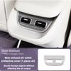For Avatr 06 2025 2026 Car Front And Rear Air Conditioning Vents Titanium Alloy Protective Covers Interior Upgraded Parts