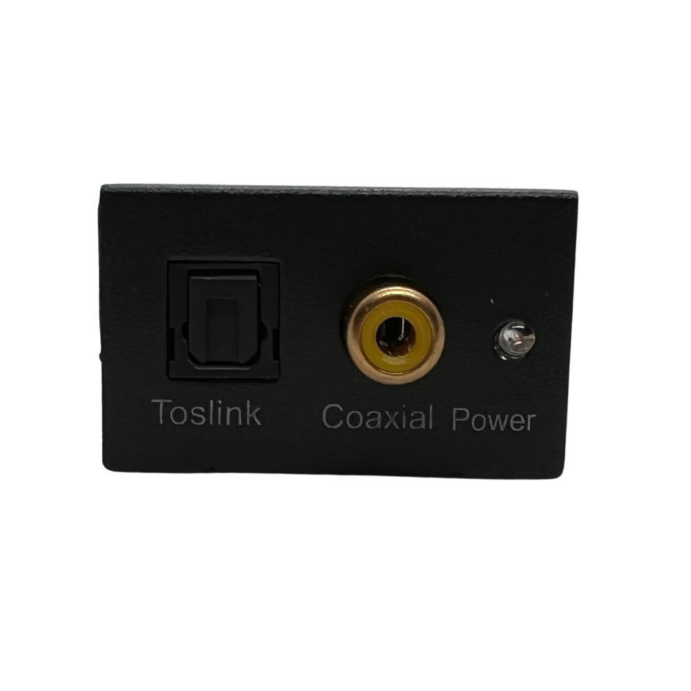 Konwerter Audio Dac Coaxial, Toslink - 2x Rca Converter Digital To Analog