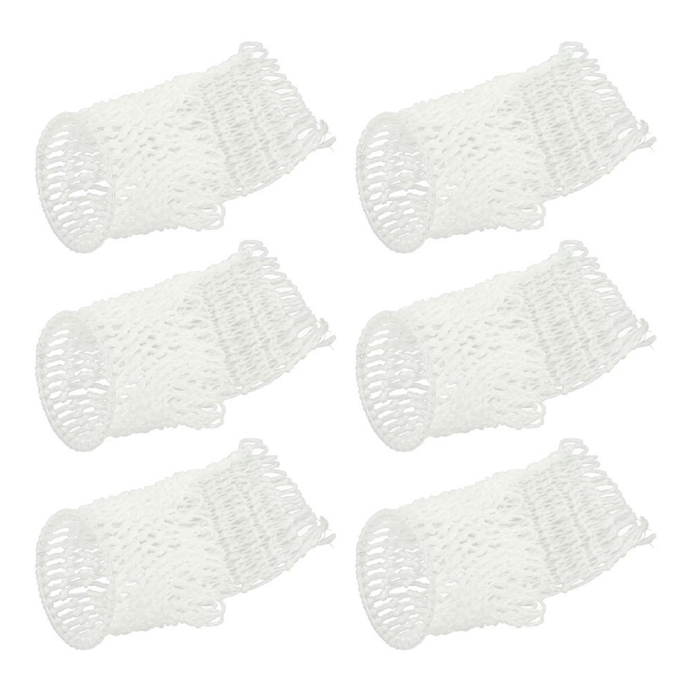 6PCS Hollow Out Pool Table Mesh Bag Mesh Billiard Pocket Net  Billiard Table Repair