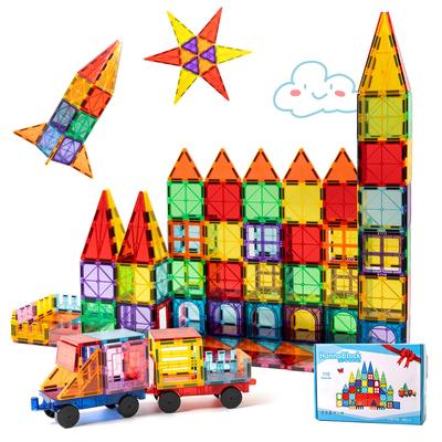 HannaBlock 110-Pcs Magnetic Building Blocks, Magnetic Toys for Kids, Educational Toys, Birthday Gifts, Christmas Gifts