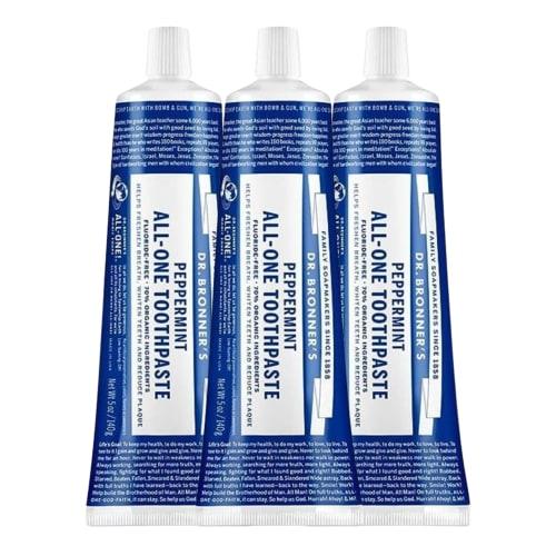 

Dr. Bronner s Peppermint All-One Toothpaste by Dr. Bronner s