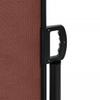 Retractable Side Awning Brown 140 X 1000 Cm