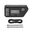 Motorcycle Digital Tach Hour Meter LCD Display Timer IP68 Waterproof Induction Type for Gasoline Engine