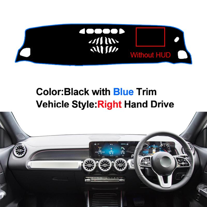 Car Inner Dashboard Cover For Mercedes Benz EQB 2026 2026 Auto Dash Mat Carpet Cape Sun Shade Dashmat Pad
