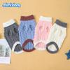 MOQ Basso Mimixiong Maglioni Personalizzati Lavorati a Maglia Colore Unito Misto per Cani Animali Domestici Accessori Abbigliamento Vestiti per Animali Domestici