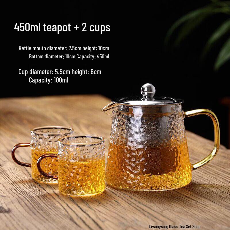 Heat-Resistant Glass Teapot Set