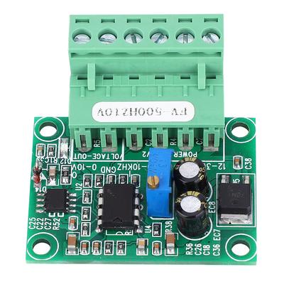 Voltage Conversion Module, Photovoltaic Conversion Module PV-500Hz 10V Frequency Conversion Control Digital-Analog Signal Module 0.500Hz To