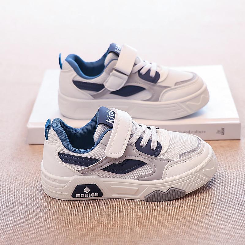 Autumn new children's sports shoes foreign trade boys medium and small children's white shoes girls' shoes children's white shoes