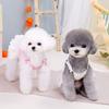 Summer New Small Fresh Floral Suspender Princess Dress Light and Breathable Small Pet Cat and Dog General Pet Clothes