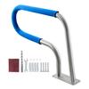 Pool Rail, 78.8 x 55.8 cm Pool Handrail, 100kg Load Capacity Heavy Duty 304 Stainless Steel Swimming Handrail, Detachable Nonslip Sleeve, Rich