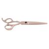Hair Cutting Scissors Stainless Steel Comfortable Grip Hairdressing Scissor for Barber Shop Rose Gold