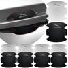 4PCS Car Door Handle Protection Sticker Emblem Car Styling For XF XE XJ XJ8 X351 F Pace X Type F Type Necklace Tijera Ropa Llavero
