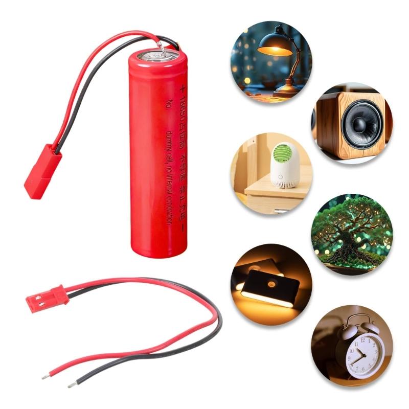 0V Not Conduction 18650 Battery Simulating Shell Battery Placeholder for Electronics Power Adapters Appliances Toys