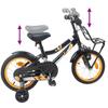 Kids  Bicycle 12 Inch for Ages 2 4 Orange Black