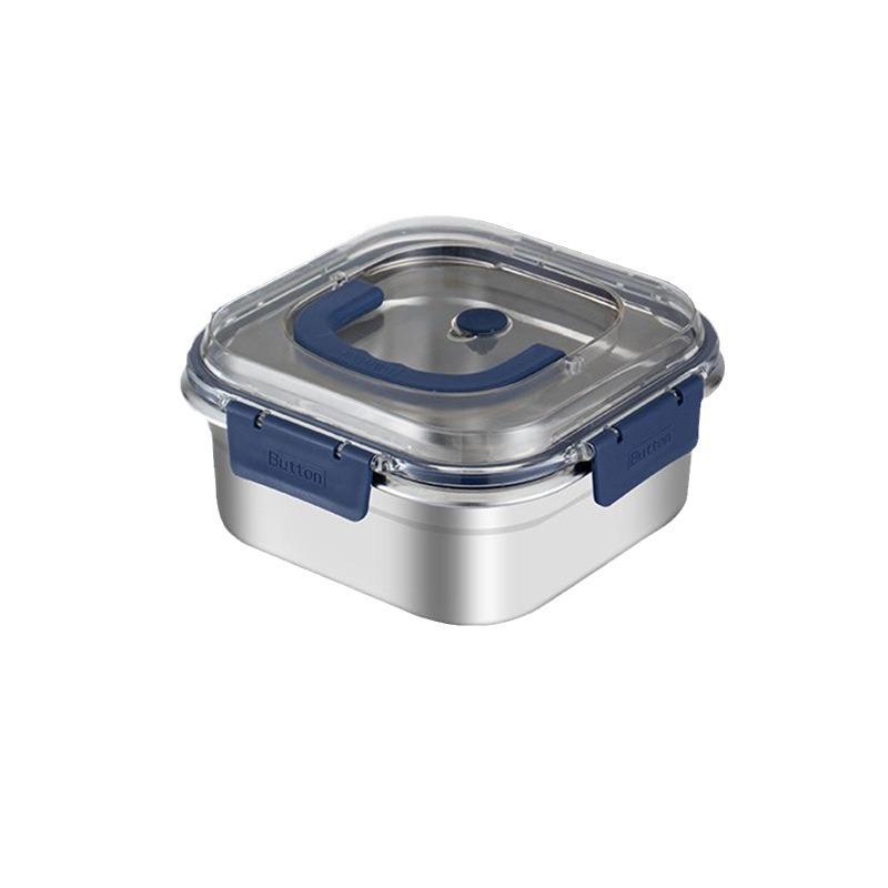 New 316 Stainless Steel Bento Box with Lid - Thickened, Enlarged, and Sealed for Fresh-Keeping and Refrigerator Storage
