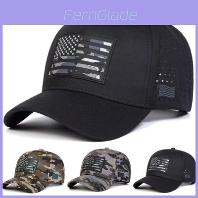 Baseball Cap American Flag Mesh Hat With Adjustable Fit For Summer Casual Wear