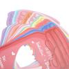 Ensemble de Cartes de Saint-Valentin pour Enfants - 30 Modèles de Bocal avec Adhésifs & Sachets