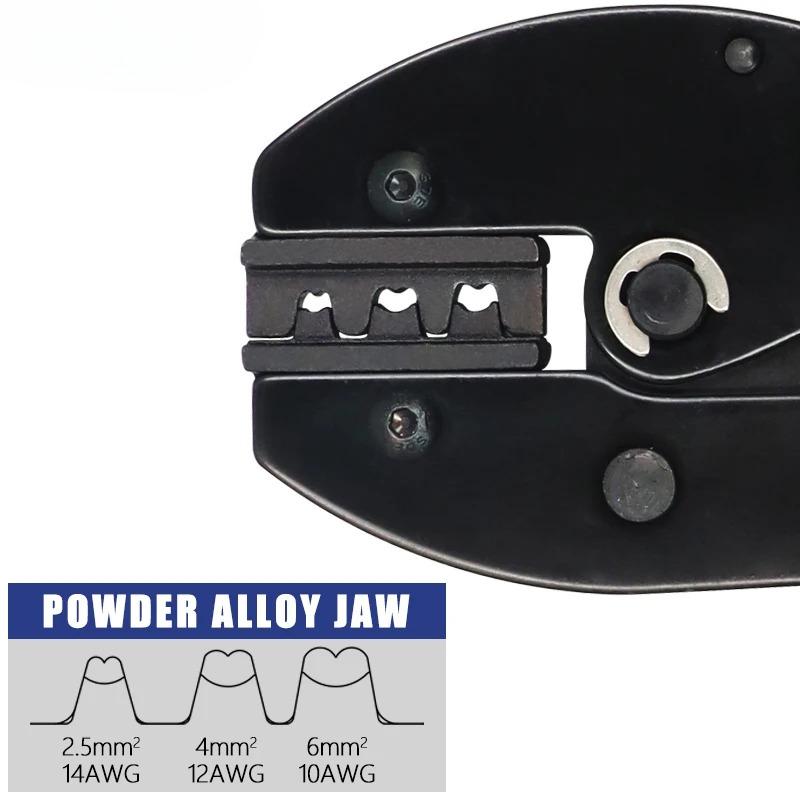 Solar PV Cable Crimping Tools LY-2546B MC2.5,4,6mm²/14-10AWG Connector Pressing Ratchet YEFYM Pliers