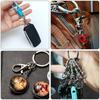 20 Pcs Small Lobster Claw Clasps, Nickel Iron Metal Buckles, Classic Connectors for Key Chains, Outdoor Backpacks and Handbag Accessories