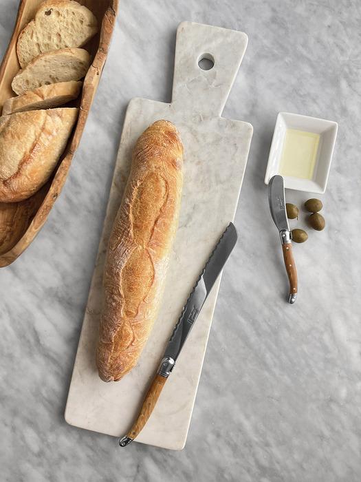 

LAGUIOLE Janneron Laguiole Bread Knife Marble Brown single type