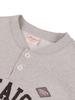 LA MAISON STUDIO La Maison Essential Crop Henley Neck Melangray(Fcg1Ts682M)