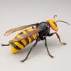 Kaiyodo Rebogio Giant Hornet, Approximately 180mm In Length, PVC & ABS, Painted, Movable Figure, Resale, RG004S