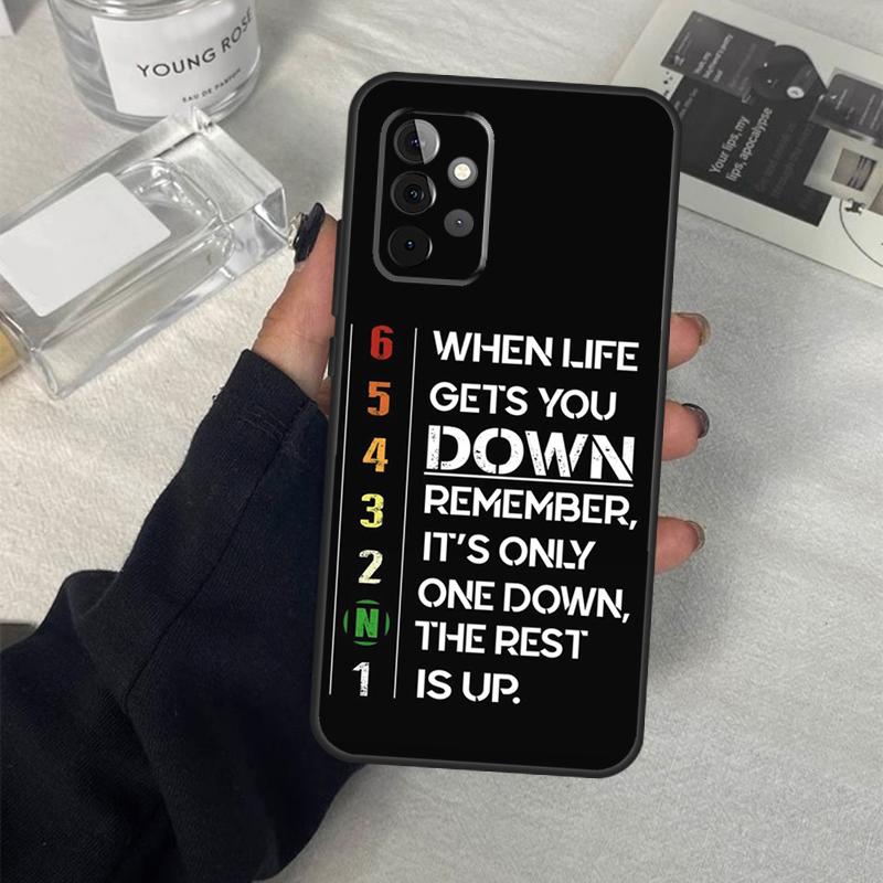 Motorrad-Gangschaltung Hülle Für Samsung Galaxy A13 A23 A33 A53 A17 A06 A16 A56 A36 A54 A34 A14 A52 A32 A15 A35 A55