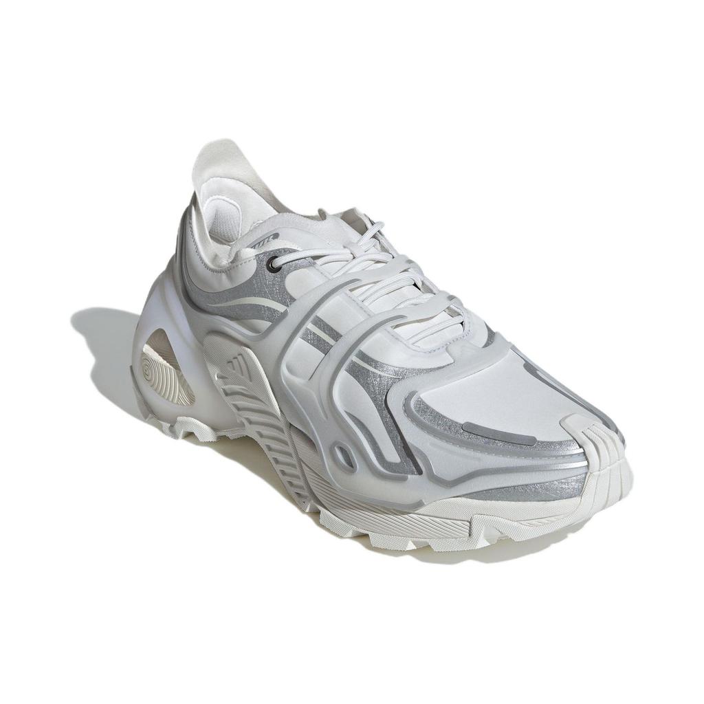 Adidas Wonder Runner Pro Versatile Comfortable Fabric Durable Breathable Low-Top Carbon Plate Running Shoes Unisex Sneakers Silver White ID3659
