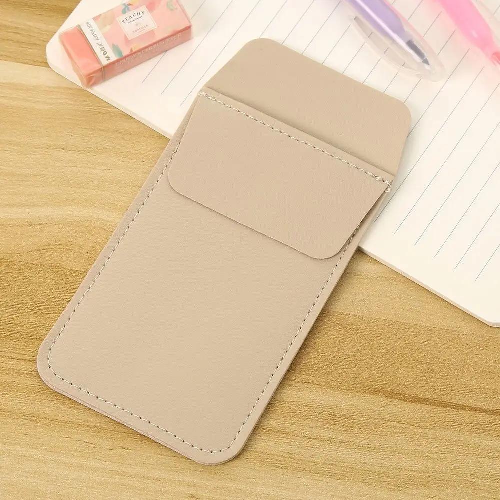 Hot Double-Layer PU Leak-Proof Pen Portable Useful Pouch Pocket Protector Pencil Case Doctors Nurses Accessories Office Supplies