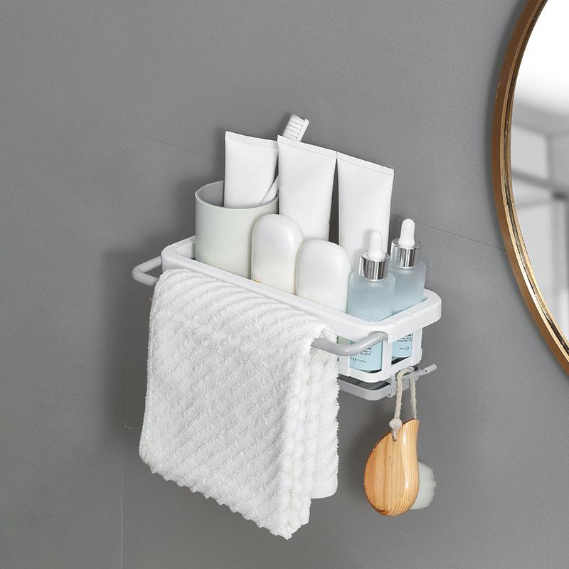 

Kitchen Sponge Sink Holder Punch-Free Dish Drain Rack Storage Shelf Bathroom Shelves Hanging Rack Organizer Accessories