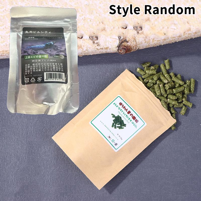 1 Beutel 35G Crystal Red Garnele Futter Natürlicher Spinat Gemischte Zutat Aquarium Fischbecken Aquarium Garnelenfutter