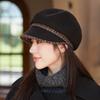 Octagonal Hat Female Autumn and Winter Cap Elegant Fashion Beret British