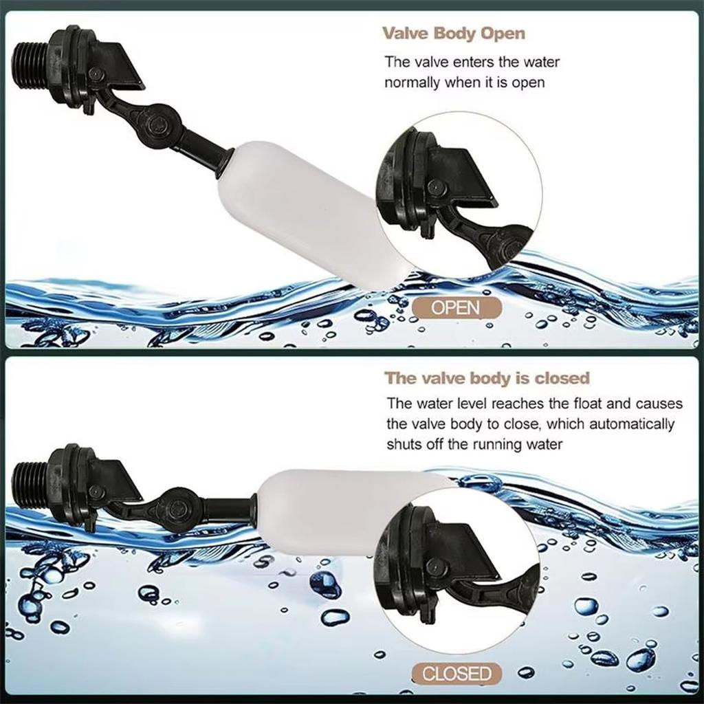 1/2" Float Plastic Auto Water Humidifier Tank Parts