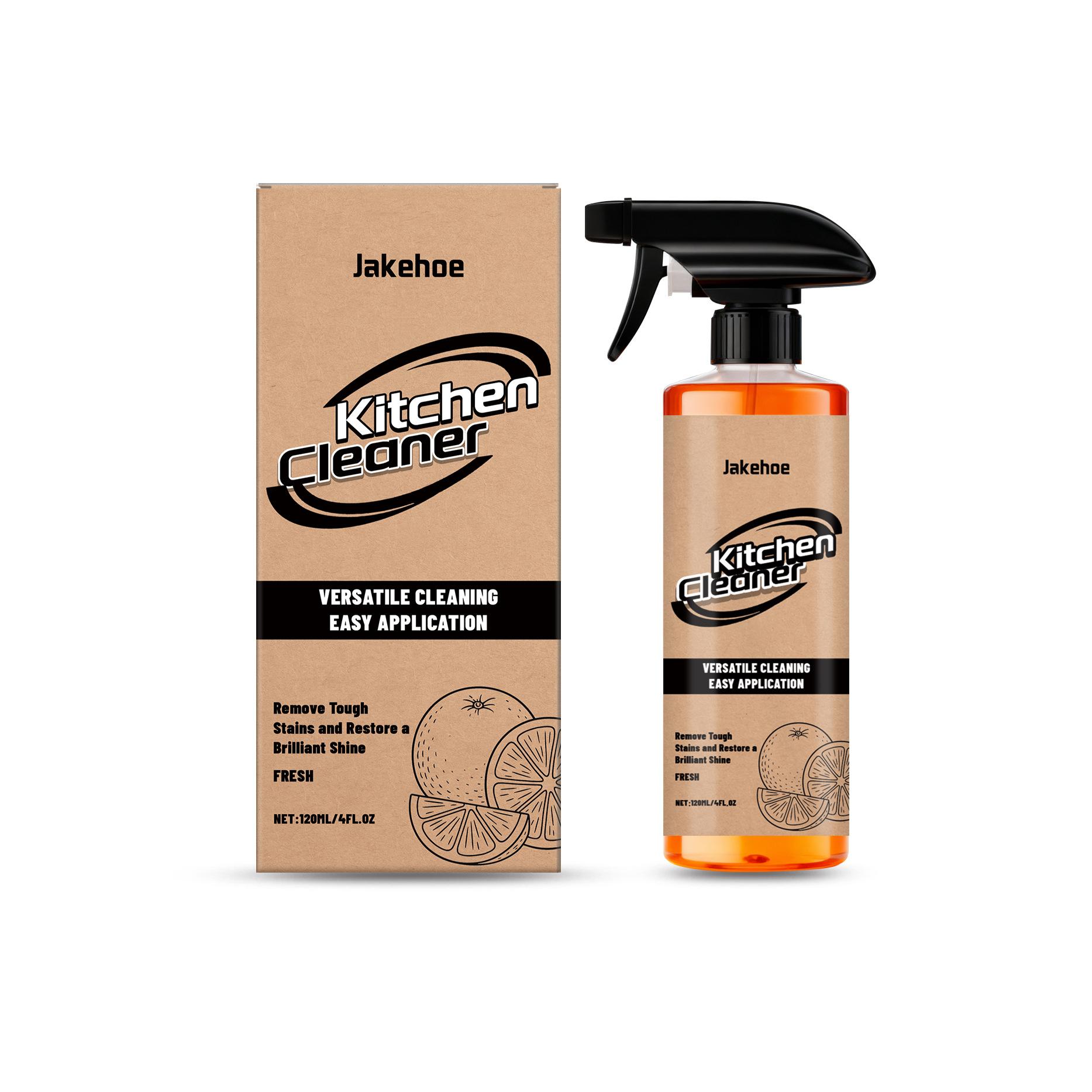 Kitchen Foam Cleaning Spray for Range Hood Oil and Stain Removal Easy to Clean Instant Oil Stain Dissolver Kitchen Accessories 1pcs