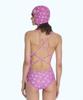 Lupeulupeu [Bunny Lace_Pink] One-Piece Swimsuit