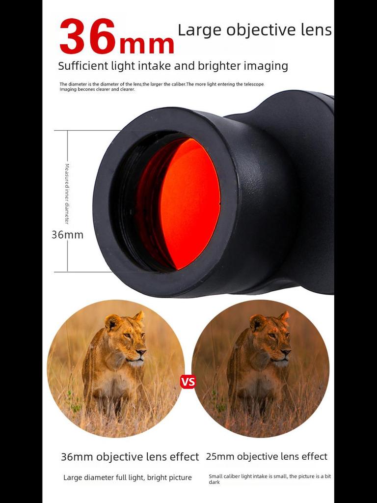 High-Power 80x80S HD Portable Night Vision Binoculars
