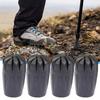 Walking Stick Tips Rubber 4pcs Trekking Pole Tips Replacement- Rubber Feet for Hiking Poles, Walking Sticks