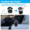 Motorcycle Drink Cup Holder Passenger Handlebar Chorme Water Drinking For Honda Goldwing 1800 GL1800 2001-2015 F6B 2013-2015