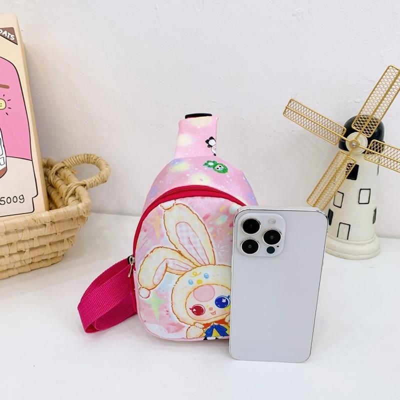 Shoulder Bag Kids Fashion With Cartoon Baby Three Print For Interior Outings