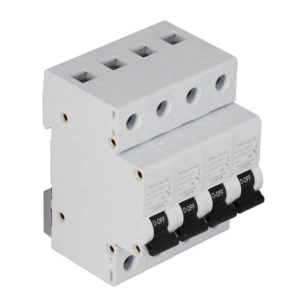 SCB 4P40KA Voltage Circuit Breaker Lightning Low Voltage Protection Air Switch 230V‑400V