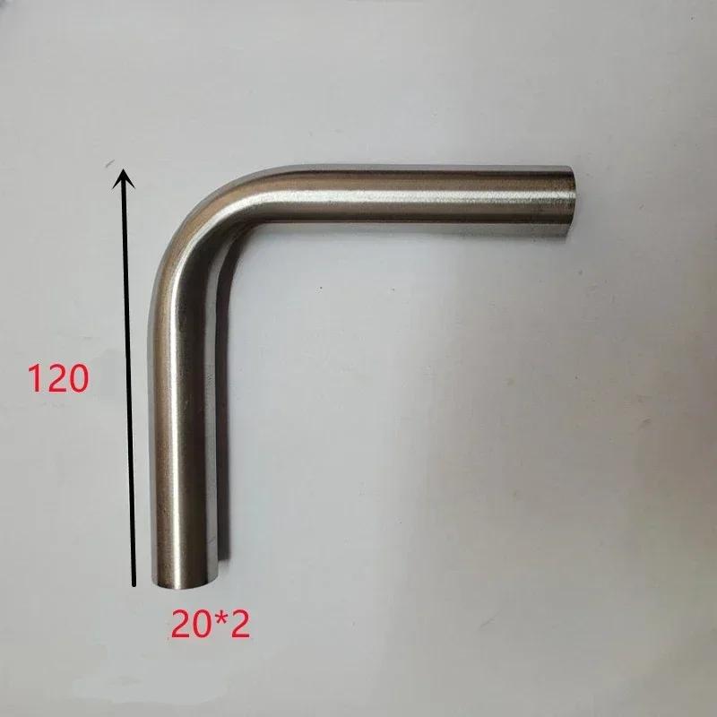 304 Stainless Sanitary 45 Degree 90 Degree Elbow Lengthen Seamless Pipe Welding Pipe Fitting