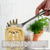 1PC Spoon Multifunctional Pasta Spoon Food Strainers Stainless Steel Spaghetti Server Pasta Colander Ladle Noodle Strainer Tool