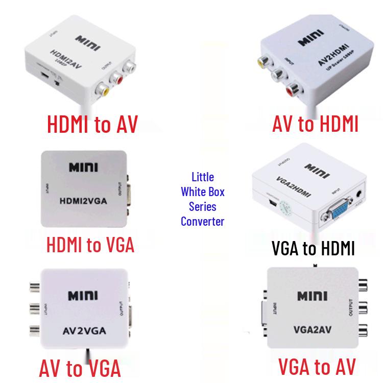 Multi-Converter: HDMI To AV, VGA, and HDMI