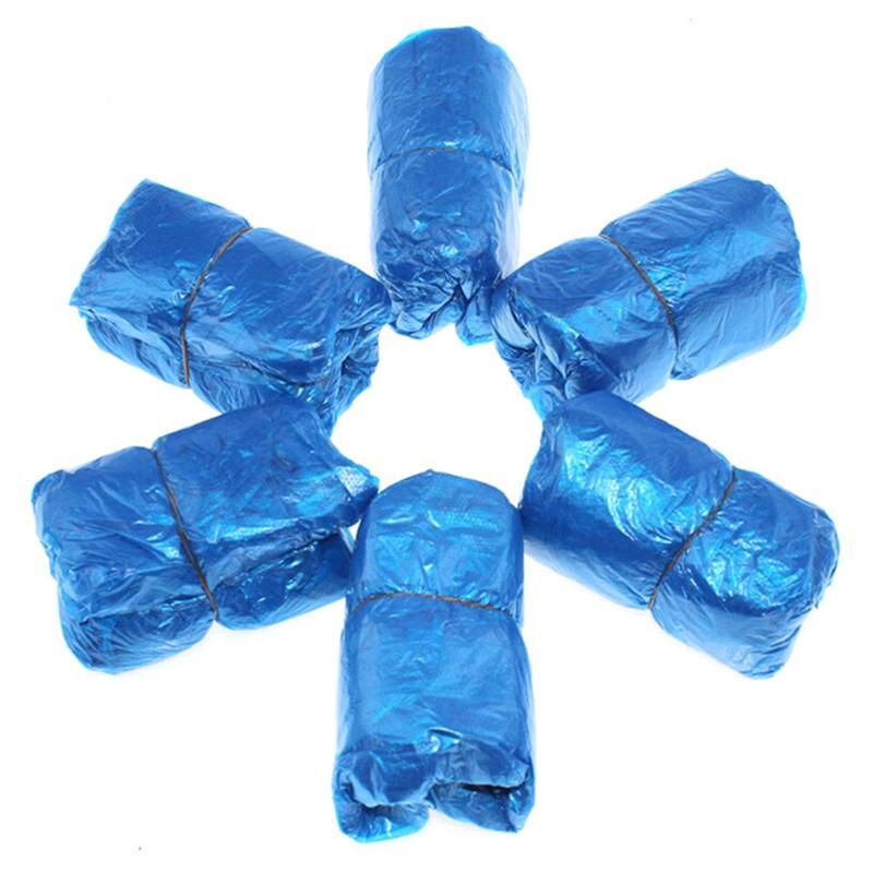CM2002 Thickened Disposable PE Shoe Covers (100-Pack)