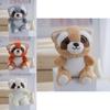 Cute Little Raccoon Plush Toy Keychain Fluffy Panda Doll Bag Pendant Gift
