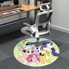 1pc My Little Pony Friendship Office Round Area Rug, Under Office Chairs Bedroom Living Room Home Decor a1022261