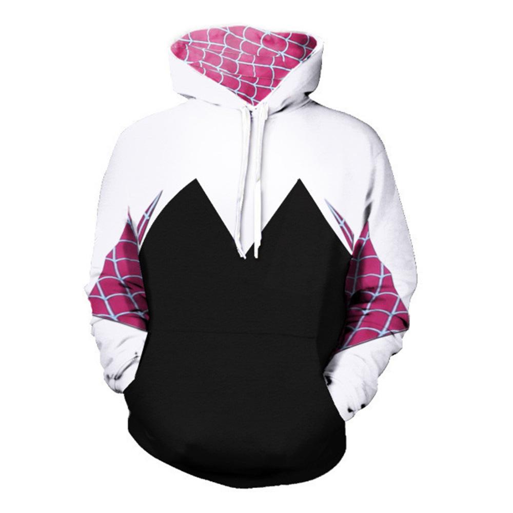 Gwen Spider Hoodie Men s Zip Up Sweatshirt Fall Winter Casual Jacket 80
