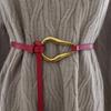 Waist Womens Leather Strap With Metal Buckle For Women Fashion And Daily Wear