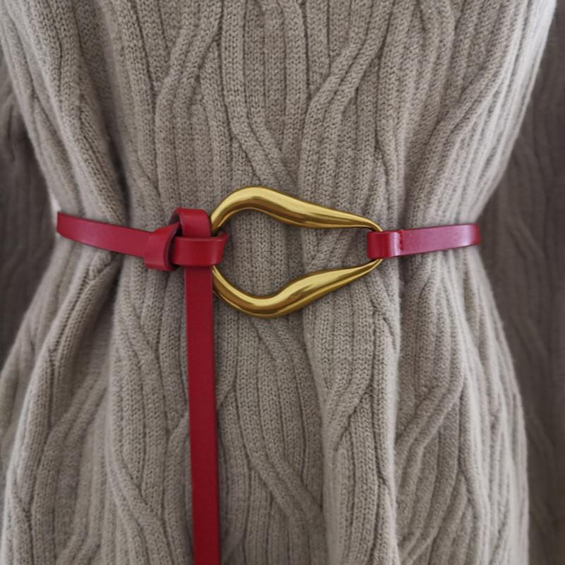 Waist Womens Leather Strap With Metal Buckle For Women Fashion And Daily Wear
